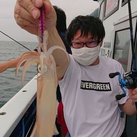 釣果情報・7月24日(金)沼津沖早夜マルイカ