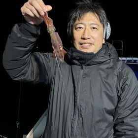 釣果情報・1月13日(月)沼津沖深夜マルイカ・ディープアジング